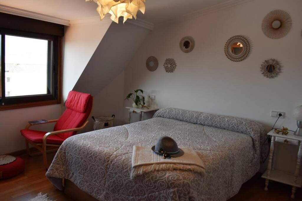 Precioso Atico En Pleno Centro De O Grove Apartman Kültér fotó