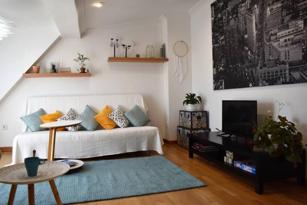 Precioso Atico En Pleno Centro De O Grove Apartman Kültér fotó